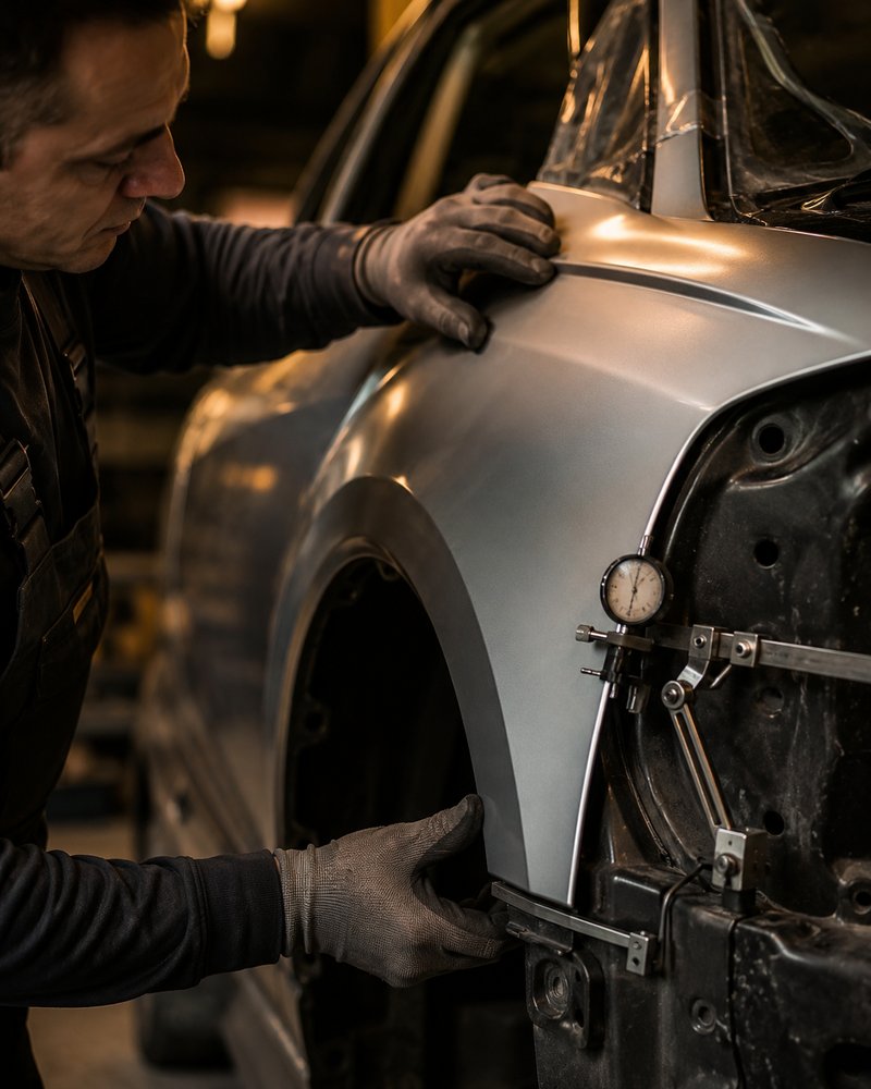 Remplacement d'éléments de carrosserie